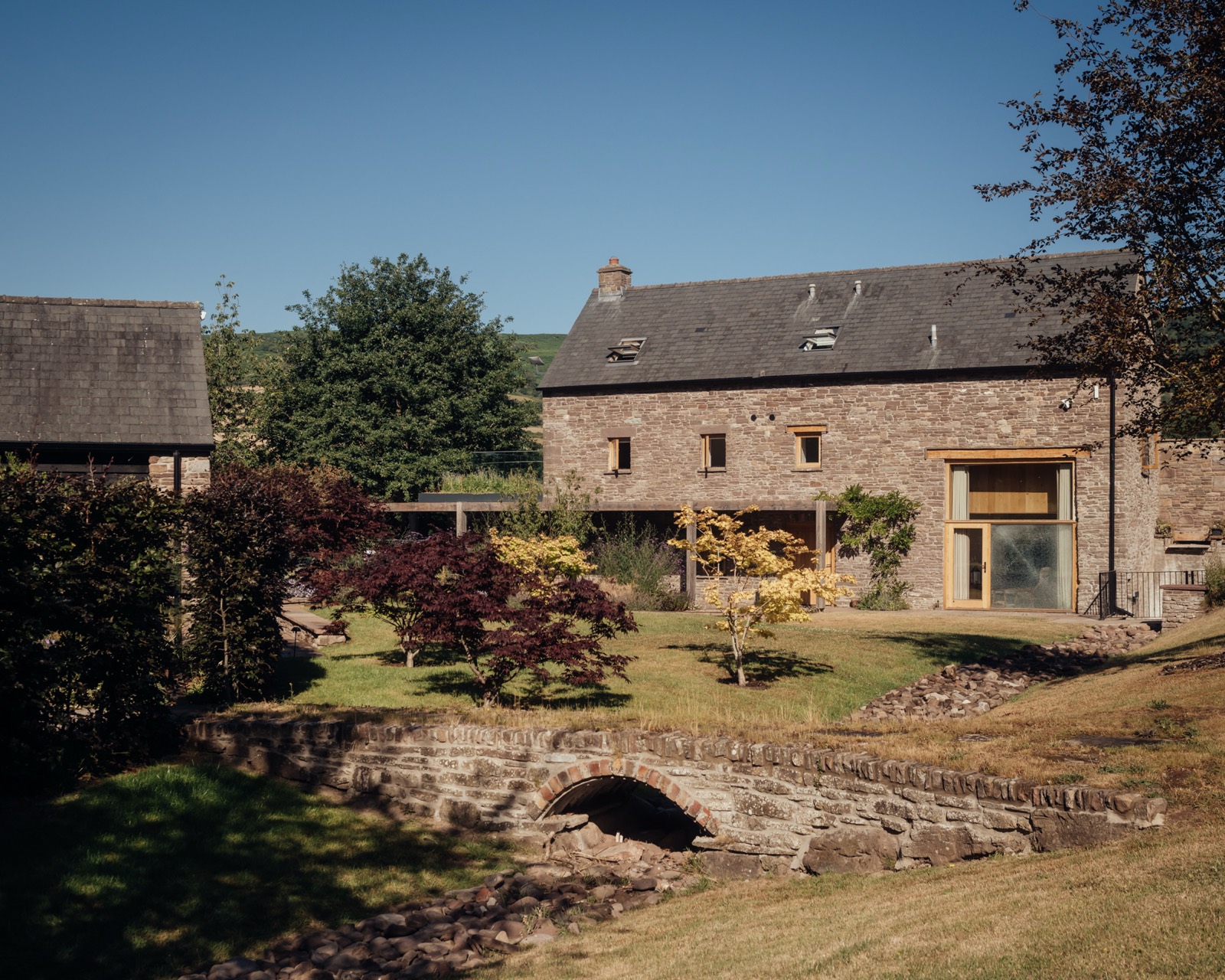 The mill across the stream